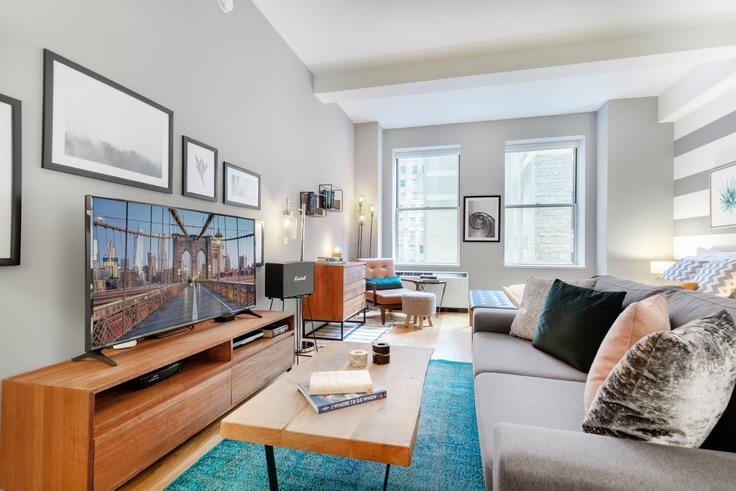 Furnished Studio in Hell’s Kitchen Manhattan
